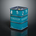Portable Water Storage Tank With 10L Capacity And Blue Container Design