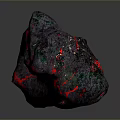 Rock Block Rock Block Rock Specimen Boulder Big Stone Block Rock Stratum Rock Stratum Rock Stratum Rock 3d model