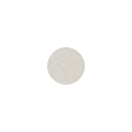 Round White Stone Construction Component On Light Textured Wall Background