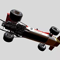 Formula One Racing Lotus 49c Game Racing 3d model