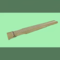 Wooden Chinese Zither Musical Instrument And Art Paint Supplies Set With Brushes For Artists