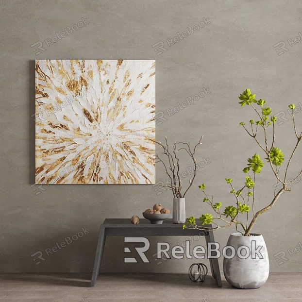 Quiet Wind Decorative Painting model