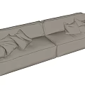 Modern Multiplayer Sofa 3d model