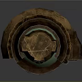 life-support module life-support module life module hibernation module sleep module sleep module science-support module 3d model