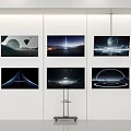 TV stand TV screen display screen advertising screen 3d model