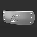 Anime Ninja Headband With Leaf Village Symbol For Game Cosplay Characters