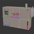 JTI 200 Industrial Processing Machine With Beige Body Control Panel Display Screen And Cylindrical Drum