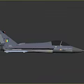 Fighter Next Generation Aircraft Fighter Attack Aircraft Bomber 3d model