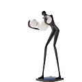 Modern special-shaped floor lamp character sculpture floor lamp 3d model