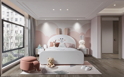 Children's room 3d model