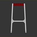 Modern Bar Stool High Chair Bar Chair Bar Chair Bar Chair 3d model