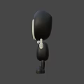 Bendy The Ink Machine Black And White Cartoon Character With Thumbs Up And Bow Tie