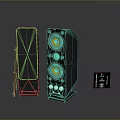 Speaker Audio Wireless Speaker Wireless Bluetooth Speaker Military Audio Military Equipment Mini Bluetooth Audio 3d model
