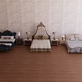 Various Styles Double Bed Designs With Ornate Headboards Nightstands And Table Lamps
