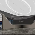 Modern Monitoring Room Interior With Multiple Monitor Screens And Large Data Display Dashboards