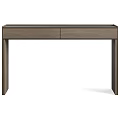 Modern Light Wood Dressing Table With Drawers And Smooth Countertop Surface 3d model