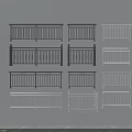 Various Modern Fence Railing Designs With Black White Colors And Decorative Styles