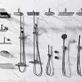 Modern Shower 3d model