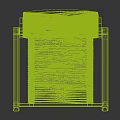 Modern Woven Lounge Chair With Aluminum Frame And Light Green Seat Design