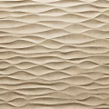 Textured Wall With Wavy Patterns In Beige Tone 3d model