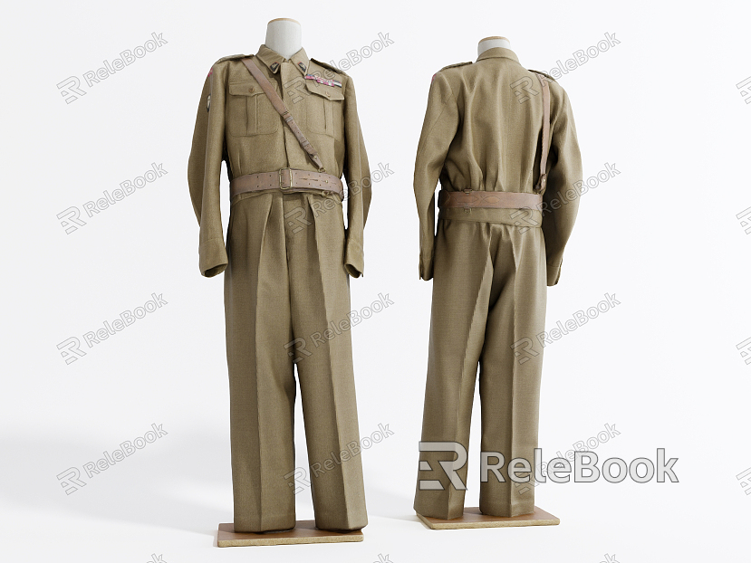 Modern Military Uniform model