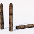 Modern Column Landscape Column Stone Column 3d model