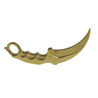 Claw Knife Thick Claw Knife CSGO Game Same Hand Practice Knife Outdoor Field Machete 3d model