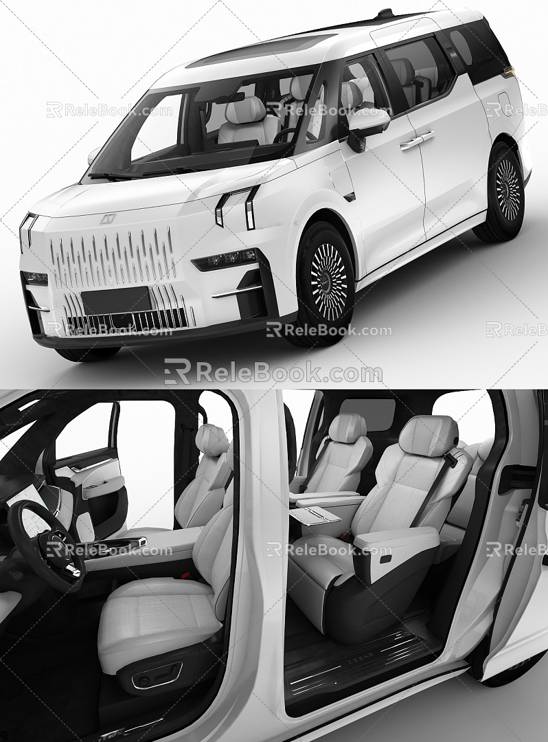 Hyundai MPV pole krypton 009 interior 3d model