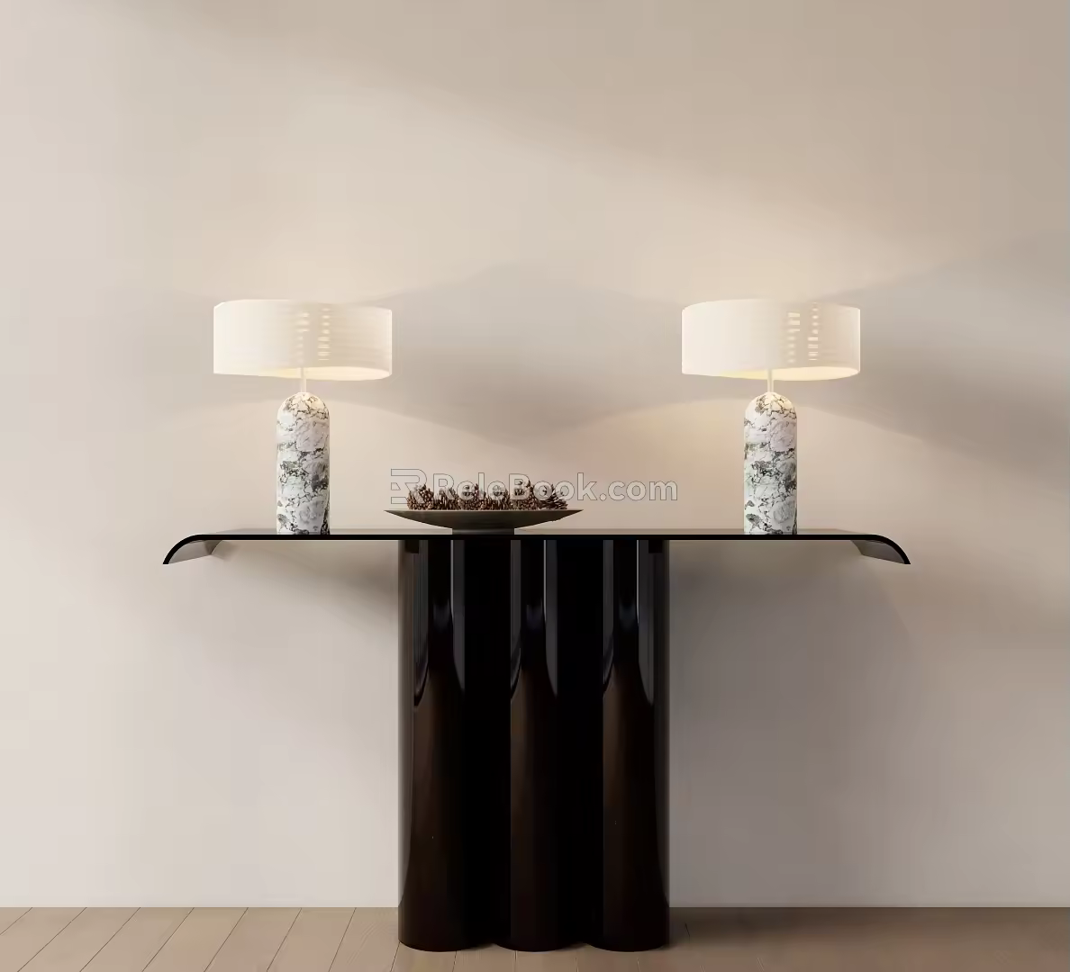 Modern Simple Decorative Table Lamp 3d model