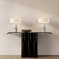 Modern Simple Decorative Table Lamp 3d model