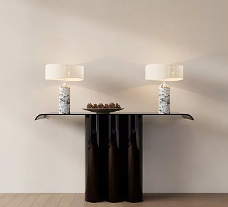 Modern Simple Decorative Table Lamp 3d model