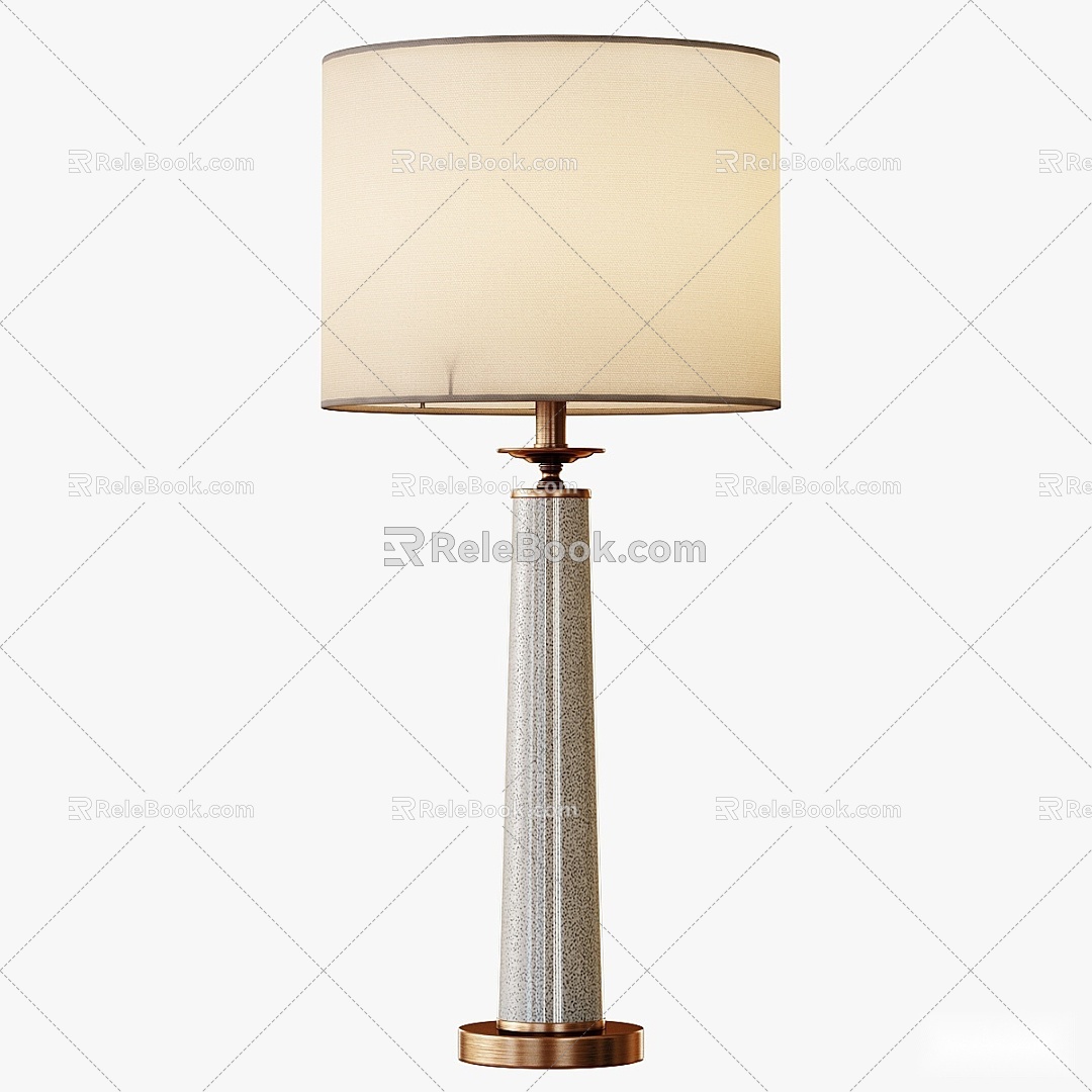 Modern table lamp 3d model