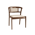 New Chinese Dining Chair 3d model