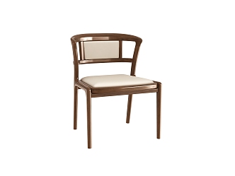 New Chinese Dining Chair 3d model