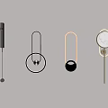 Modern Wall Lamps with Various Minimalist Designs and Metal Accents