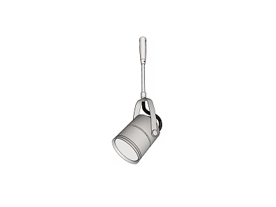 Adjustable Modern Metal Downlight Spotlight With Ceiling Mounted Indoor Lighting Design 3d model