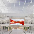 Modern Hospital Outpatient Clinic With Spacious Interior