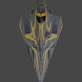 Star Wars Jedi Starfighter 3d model