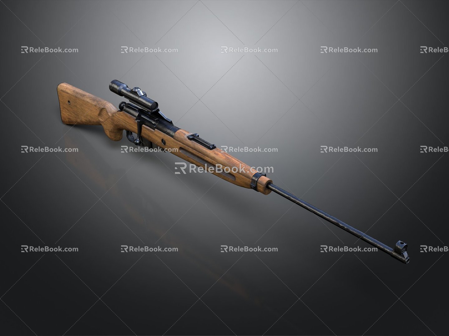 Sniper Rifle Sniper Rifle Sight Modern Weapons Hot Weapons Hot Weapons Firearms 3d model