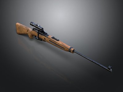 Sniper Rifle Sniper Rifle Sight Modern Weapons Hot Weapons Hot Weapons Firearms 3d model