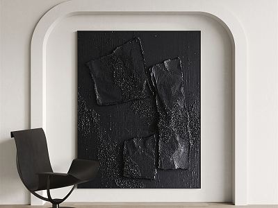 Quiet Decorative Paintings 3d model