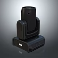 Professional Black Stage Moving Head Light With Rotating Function And Stable Base 3d model