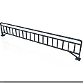 Building Metal Railing Safety Barrier With Durable Design For Construction Use