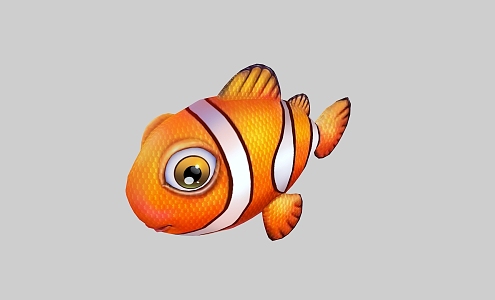 Clownfish 3d model