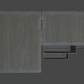 Portable Military Field Table 3d model