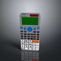 CASIO fx-82ES Calculator With Green Display And Blue Orange Buttons
