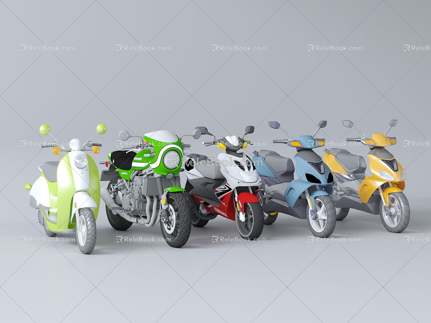 Motor vehicle electric motorcycle model