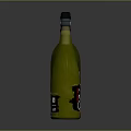 Various Colorful Wine Bottles For Home Dining And Entertaining Use