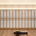 Modern SPA Sauna Interior Design With Stone Walls Ambient Lighting And TV Screen