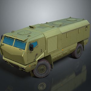 Bulletproof Car Armed Jeep Armed Car Armed Bulletproof Car Military Jeep Off-road Jeep Humvee 3d model